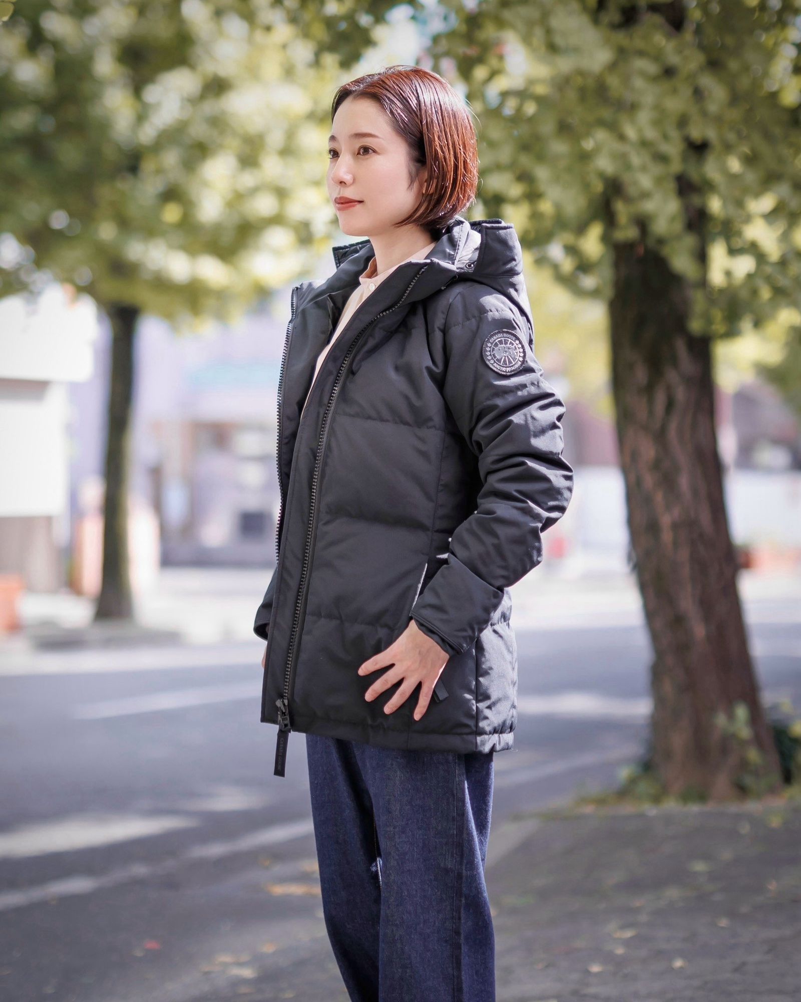 CANADA GOOSE - カナダグースレディース Chelsea Parka Heritage Black Label(3804WB)Black  | mark