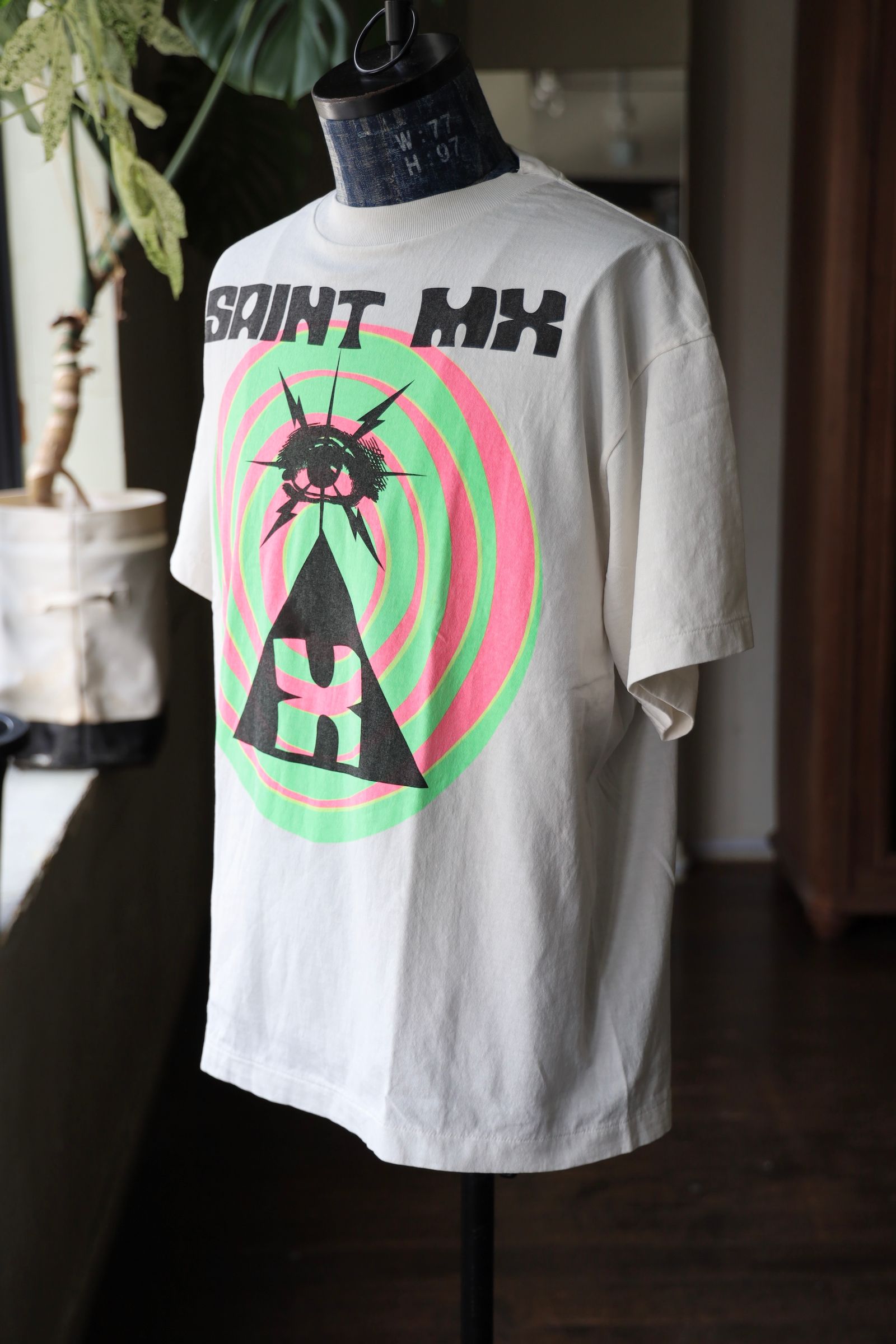 セントマイケル Tシャツ SAINT MX SS TEE(SM-HR8-0000-018)WHITE