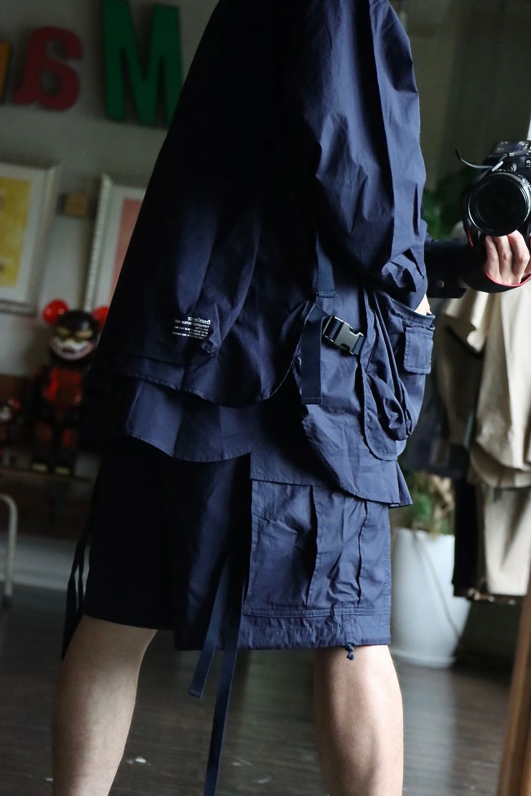 フレッシュサービス TYPEWRITER TACTICAL VEST"NAVY"スタイル.2022.6.25.