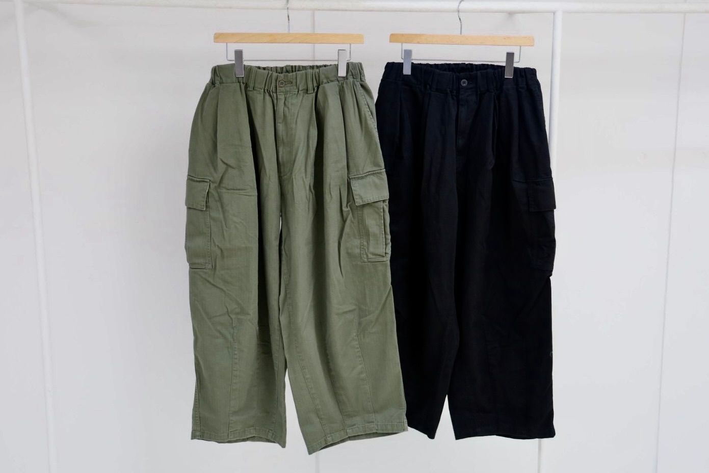 イズネス26AW Herringbone 6-Pocket Pants(26AW_11_1005SSPT05)BLACK☆9月5日(土)発売！