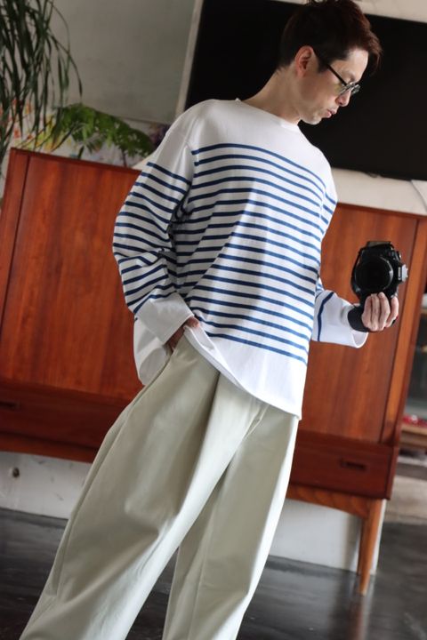 STUDIO NICHOLSON 22SS DEEP PLEAT VOLUME PANTS style.2022.3.9.