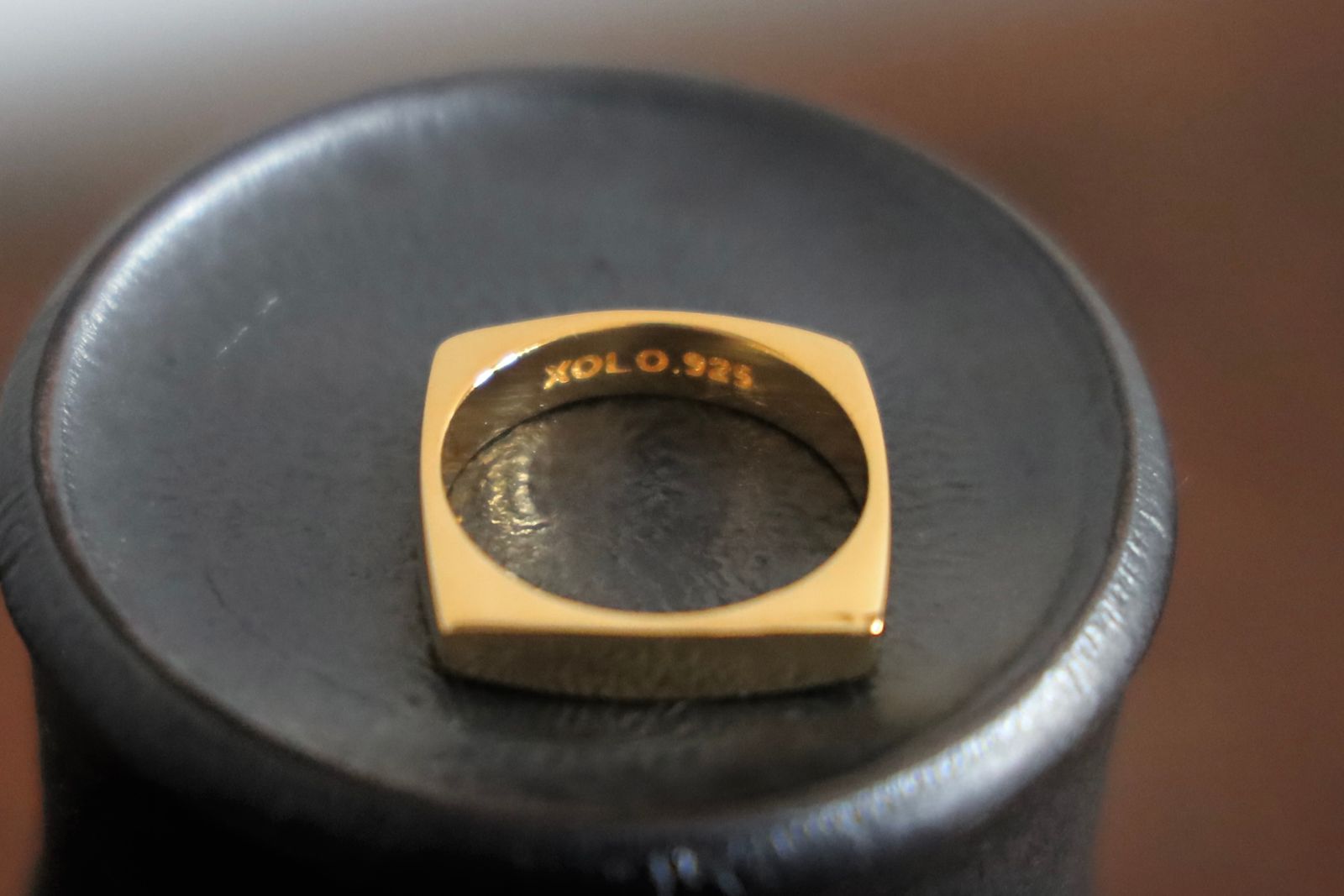 XOLO JEWELRY リング / Square 3D Ring (XOR104-1G)☆8月7日発売！