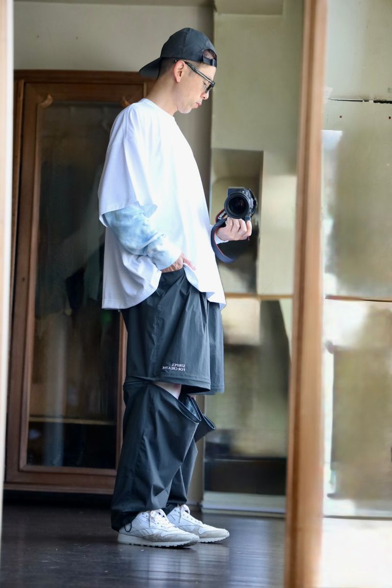 170cm/TシャツL,パンツM