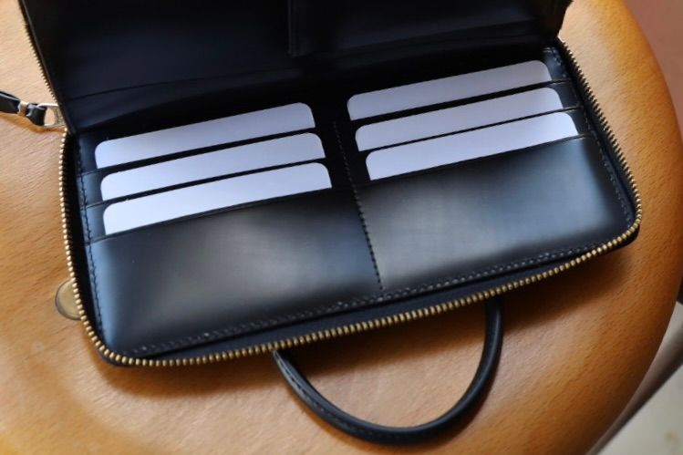 コムデギャルソン 財布 HANDELS BIFOLD ZIP LONG WALLET (8Z-U110-051)BLACK☆9月6日発売！