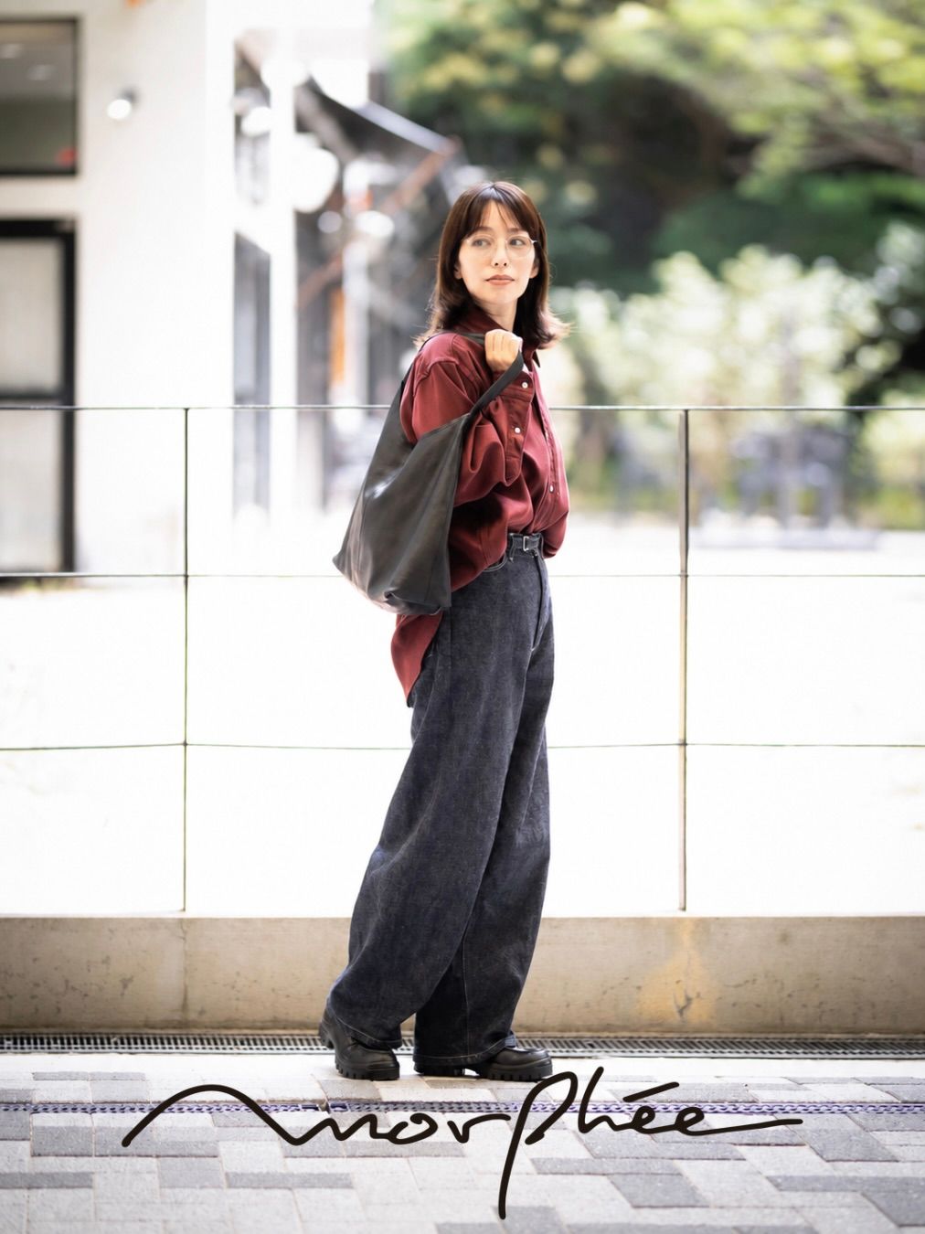 Morphee / モルフェ ショルダーバッグ TRIANGLE SHOULDER(TAM-BLK)BLACK☆再入荷！