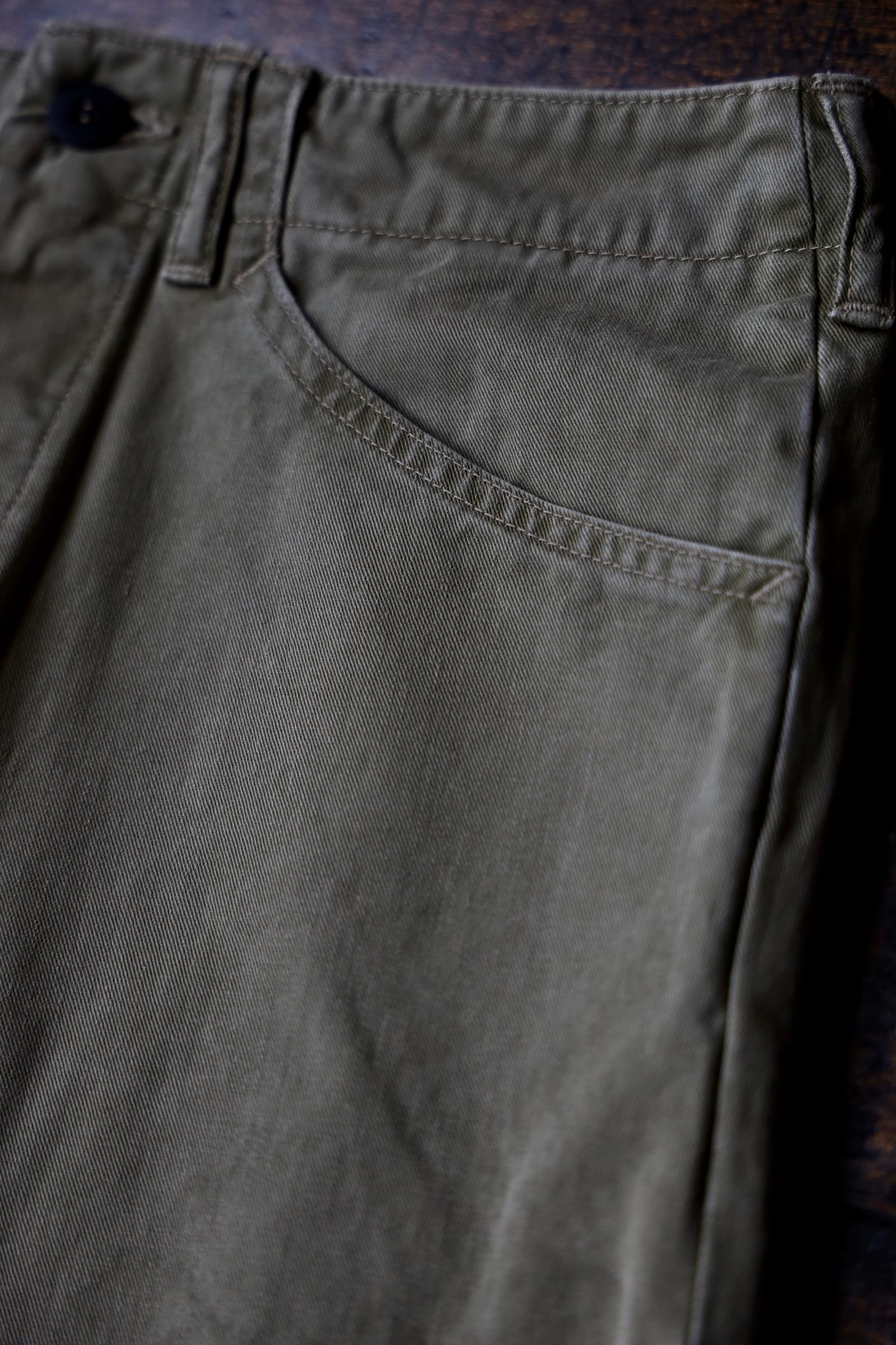 BOW WOW バウワウ USN N-3 TWILL TROUSERS(BW251-UN3TT)OD AGAIN