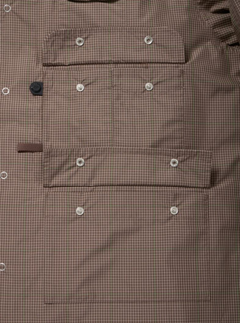 DAIWA PIER39(ダイワピア39) TECH MULTI FISHING POCKET SHIRT L/S (BE-85026)BROWN GRAY☆1月24日(土)発売！