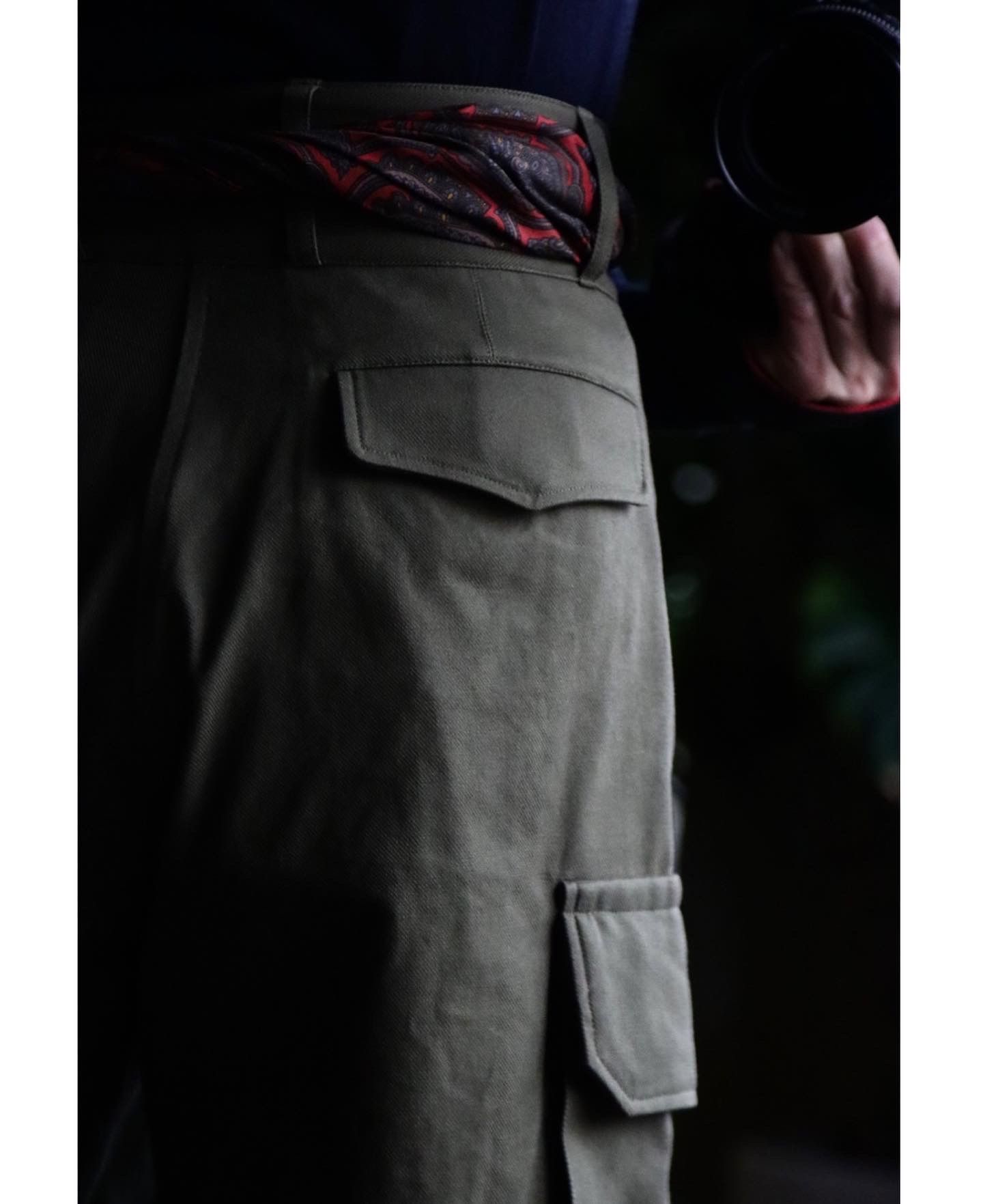 blurhmsROOTSTOCK Cotton Serge 47 Pantsスタイル | 3079 | mark
