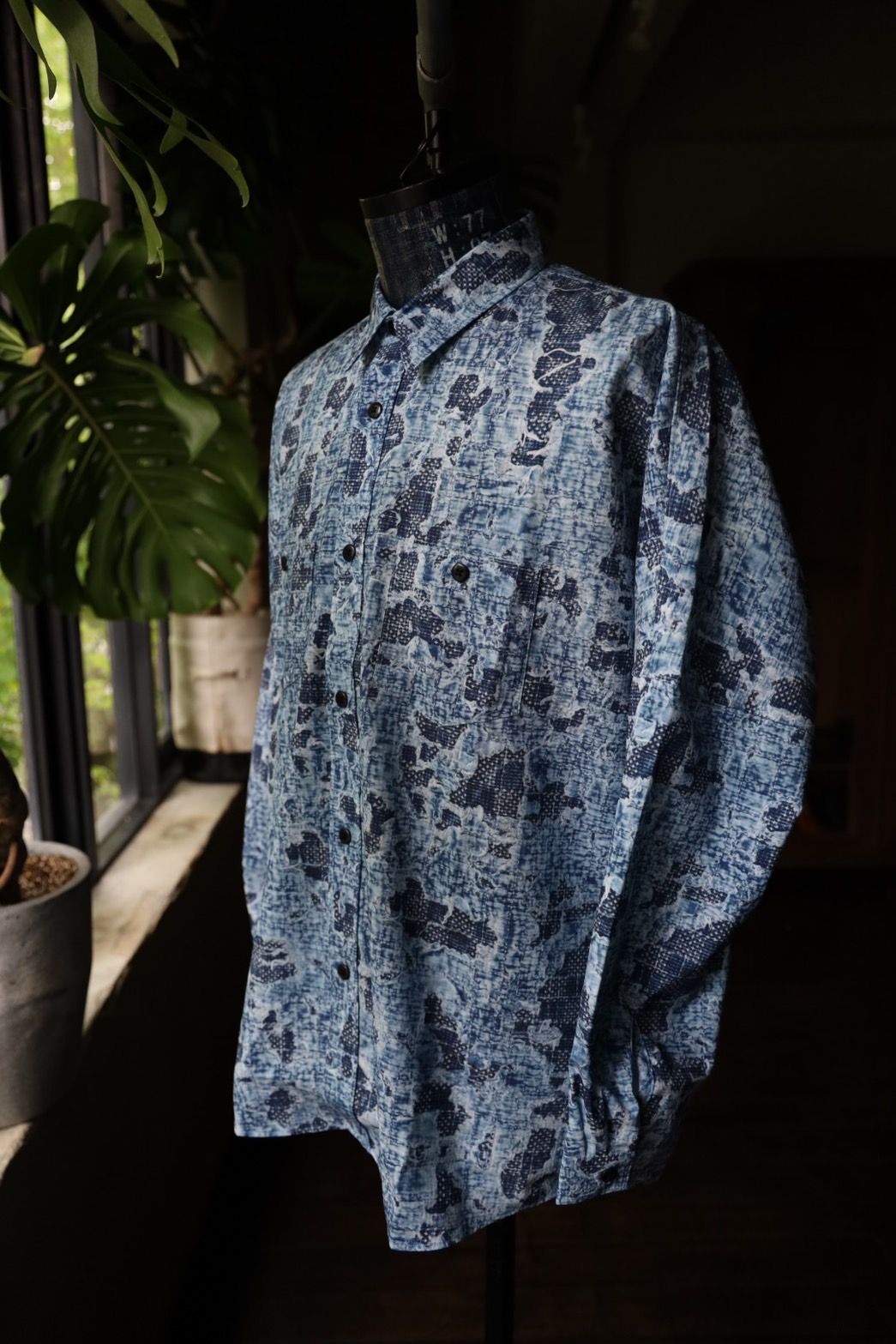 ファンダメンタル シャツ FDMTL×WIND AND SEA"Printed Boro SHIRTS"☆10月5日(土)発売！