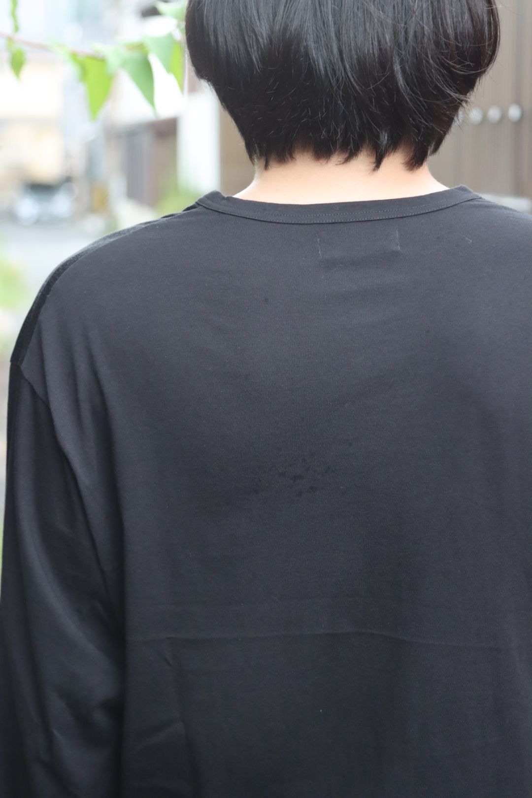 Yohji Ymamoto 新作 PRINT SWITCHING LONG SLEEVE style.2022.7.10 ※7月13日(水)発売