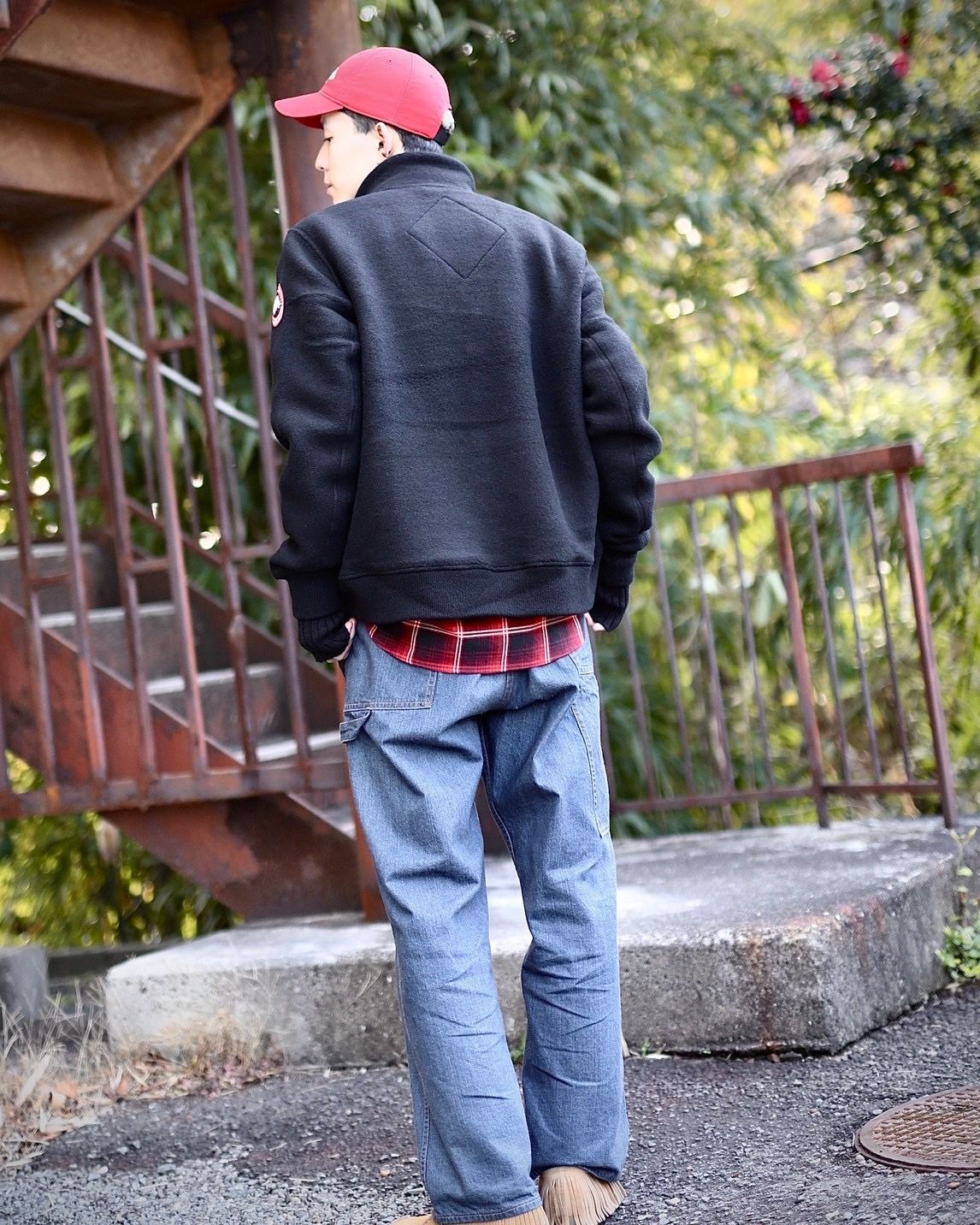 CANADA GOOSE カナダグース 新作Lawson Jacket Kind Fleeceスタイル
