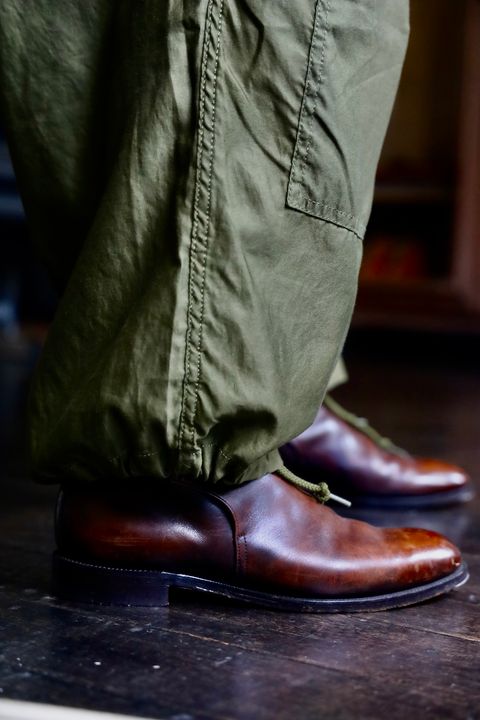 Gurankファティーグジャケット"KHAKI"スタイル
