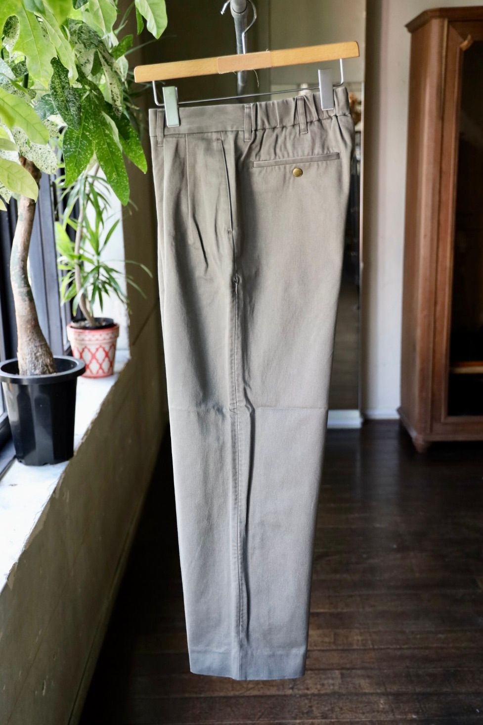 セダンオールパーパス FW25 Ventilation Chino Slacks(SD25F-PT04) Olive Grey