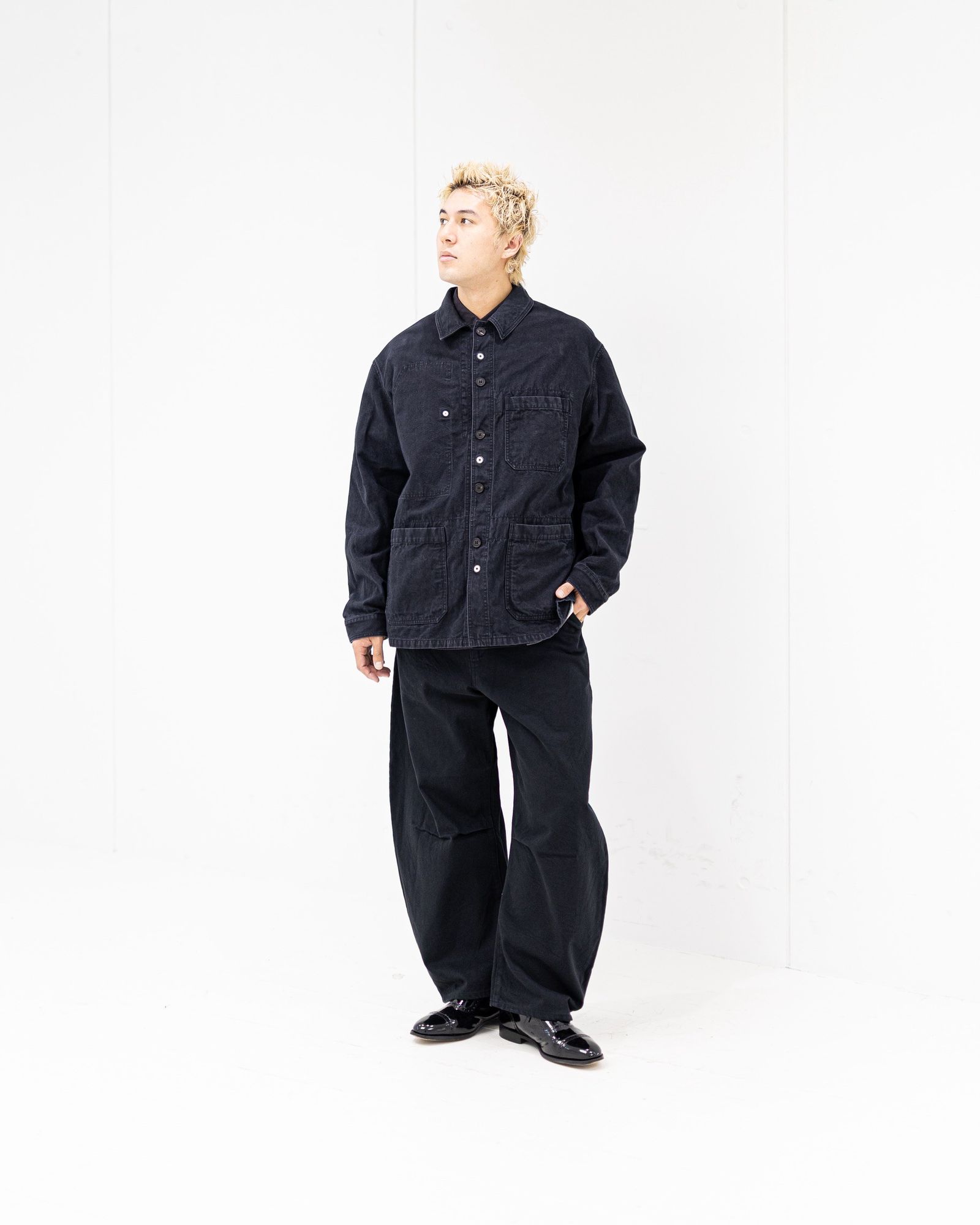 COMME des GARCONS HOMME 綿キャンバス×多素材MIXジャケット 4月3日(金)新作発売！