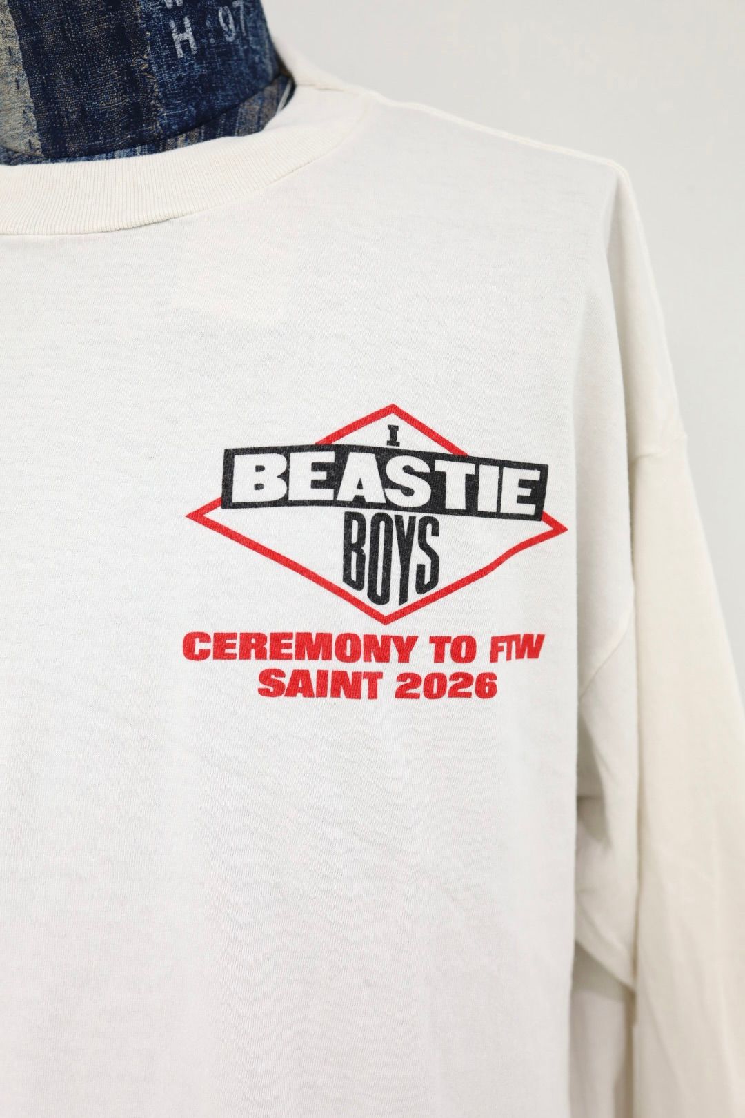 セントマイケル 26SS BTB_LS T-SHIRT/BEASTIEBOYS(SM-MK8-0000-C24)WHITE☆3月7日(土)発売！
