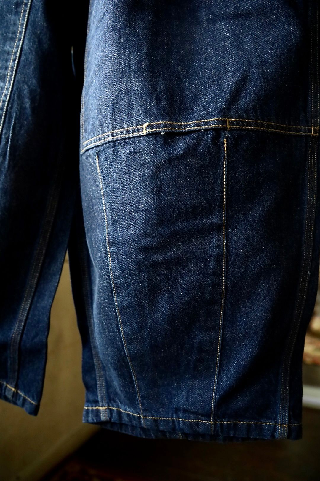 イズネス 26SS Double-Knee Balloon Painter Pants (26SS_12_1008SSBALOONPT01)INDIGO☆新作発売！