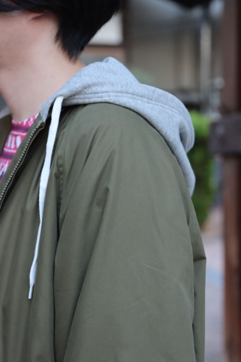 FreshService SWEAT HOODED SWING TOP(FSW-21-CT_79) style.2021.10.10