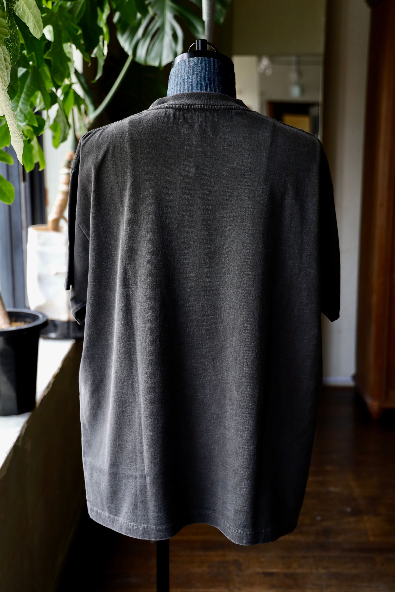 LASTMAN 25SS ラストマン大久保篤志 PRINTED TEE SHIRTS "FC LM"(251LM-CT13)BLACK