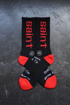 セントマイケル25SS SIT DOWN SOCKS(SM-HR8-0000-105)BLACK