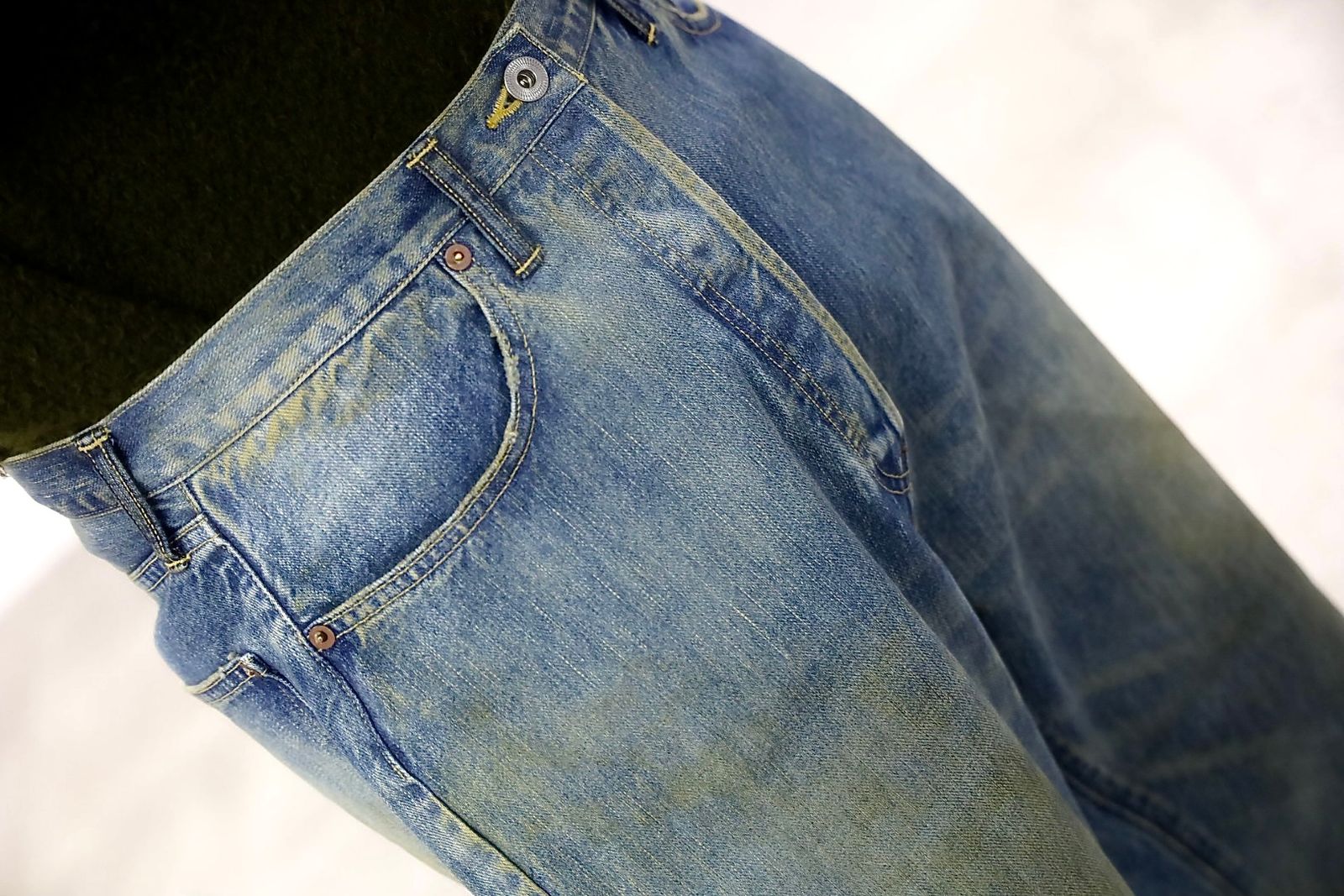 A.PRESSE 2026 STYLE1 No.37 Washed Wide Denim Pantsスタイル