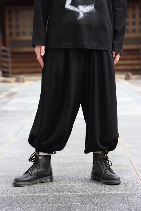yohji yamamoto MAHABARA PLAIN STITCH WOMAN PRINT LONG SLEEVES style.2022.1.30 ※2月2日発売