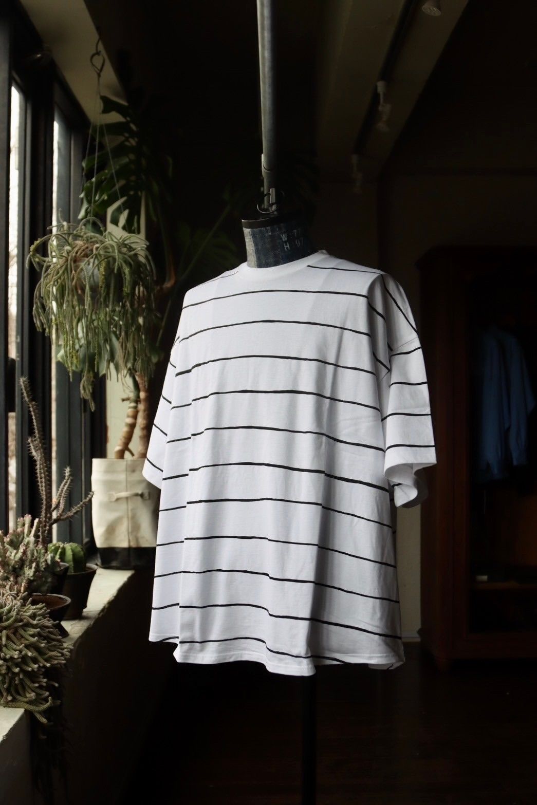 S.F.C 24SS エスエフシー WIDE SIDE STRIPE TEE(SFCSS24CS10)White×Black☆3月30日(土)発売！