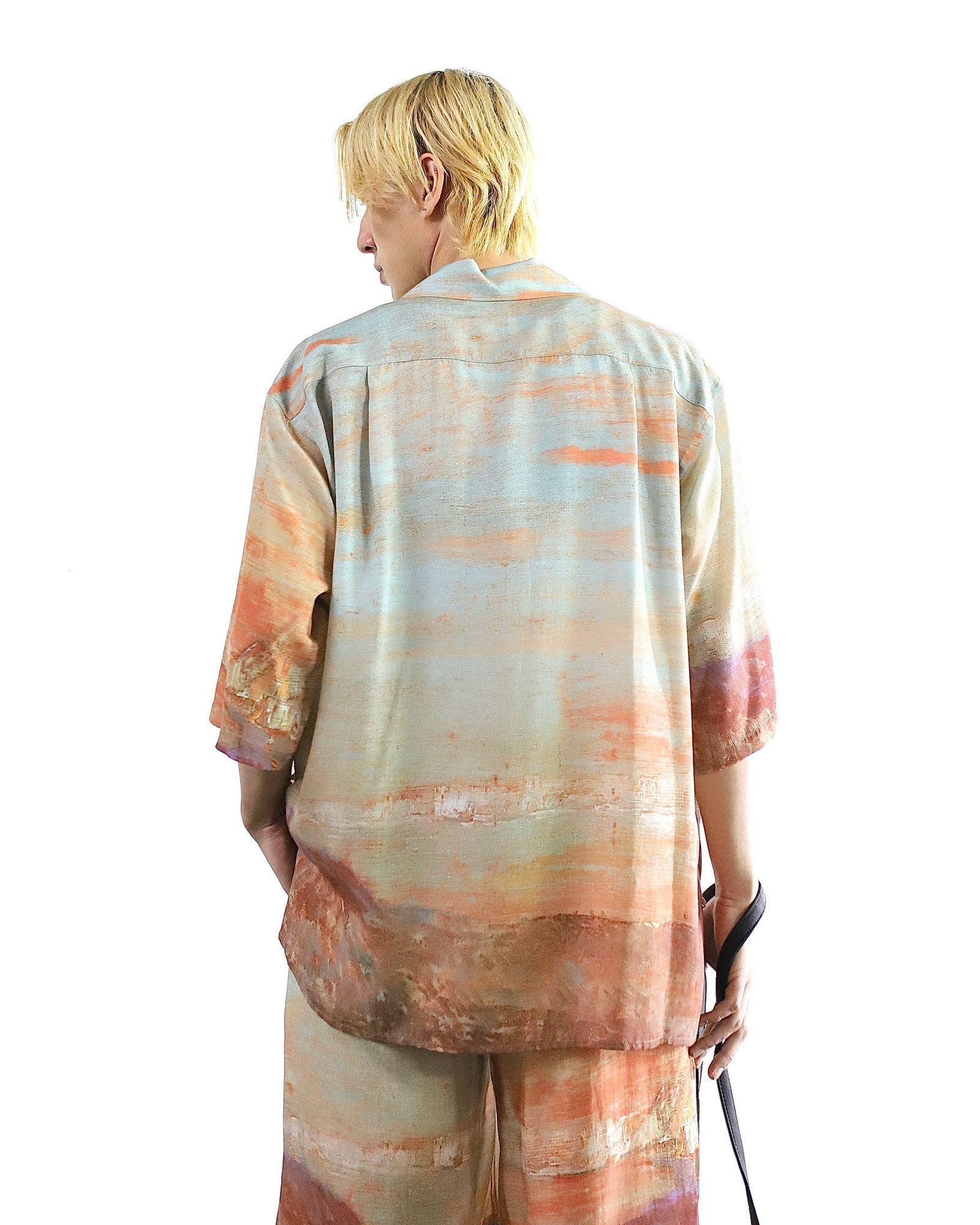 AAKU 24SS OPEN COLLAR SHIRT オープンカラーシャツ AAKU アアク 24SS OPEN COLLAR SHIRT オープンカラー レース