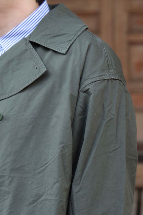 FreshService OVERDYED LEFT TWILL COAT(FSW-22-CT_38) style.2022.3.5
