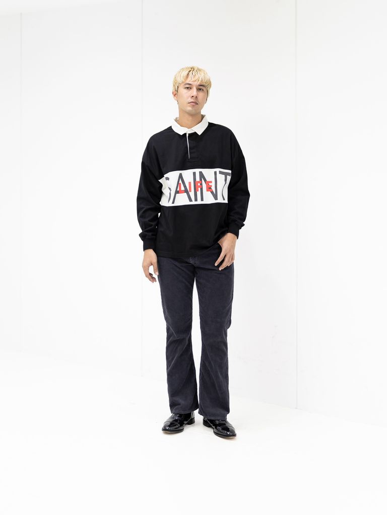 SAINT Mxxxxxx SAINT LIFE_LS POLO SHIRT☆9月19日(土)新作発売！