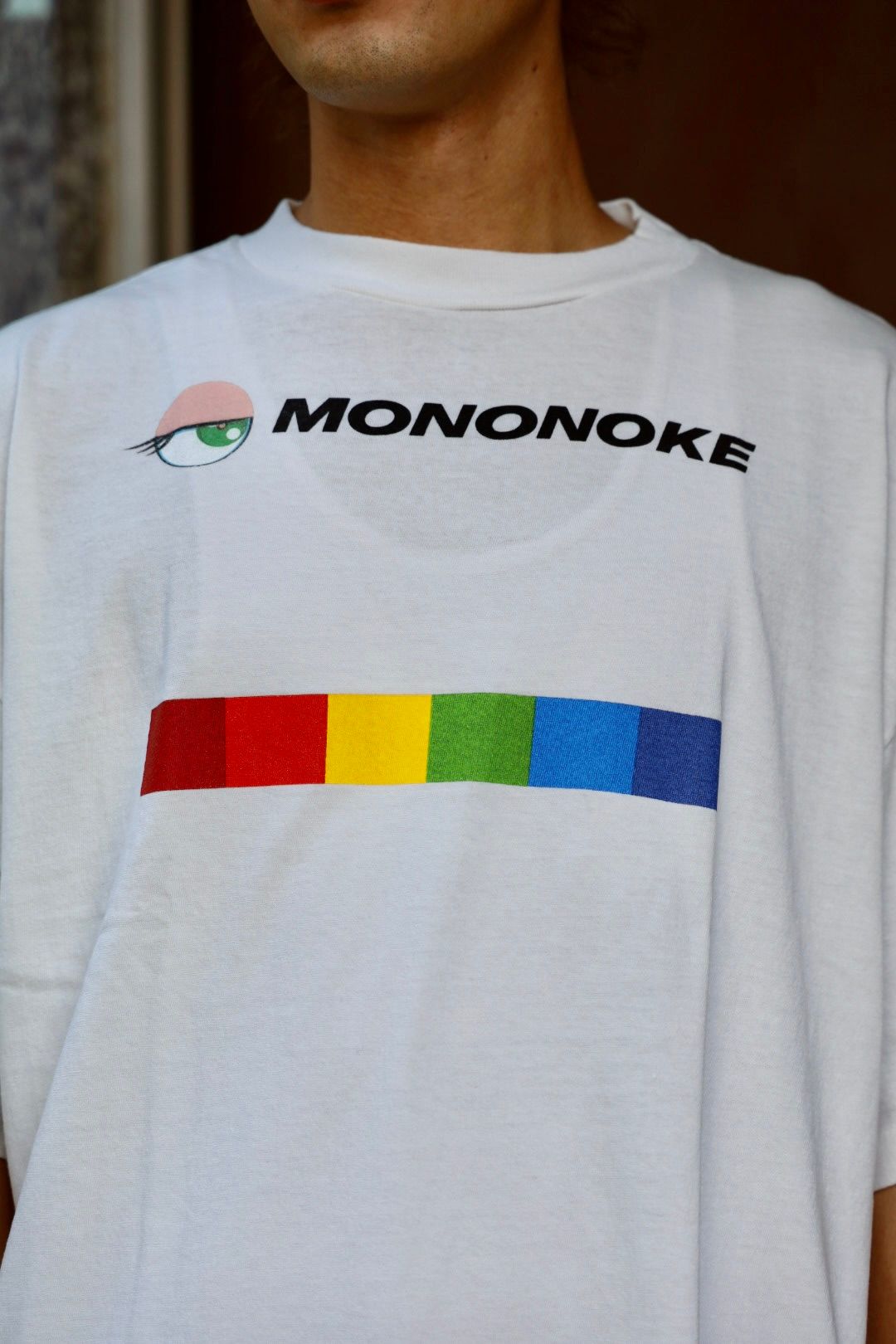 モノノケ・メイド S/S T-SHIRT_MONONOKE RAINBOW(MT-MK8-0000-006)WHITE☆新作発売！