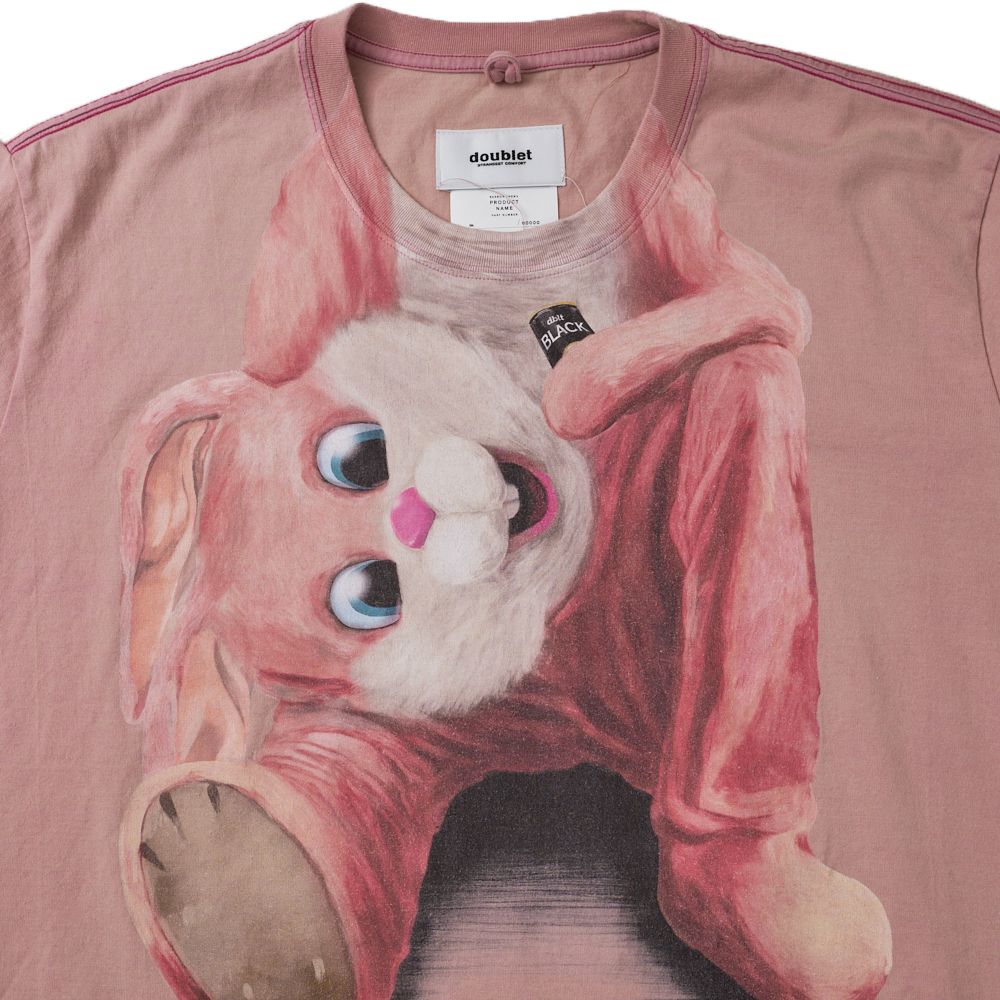 doublet - ダブレット 23AW STUFFED RABBIT DURING T-SHIRT