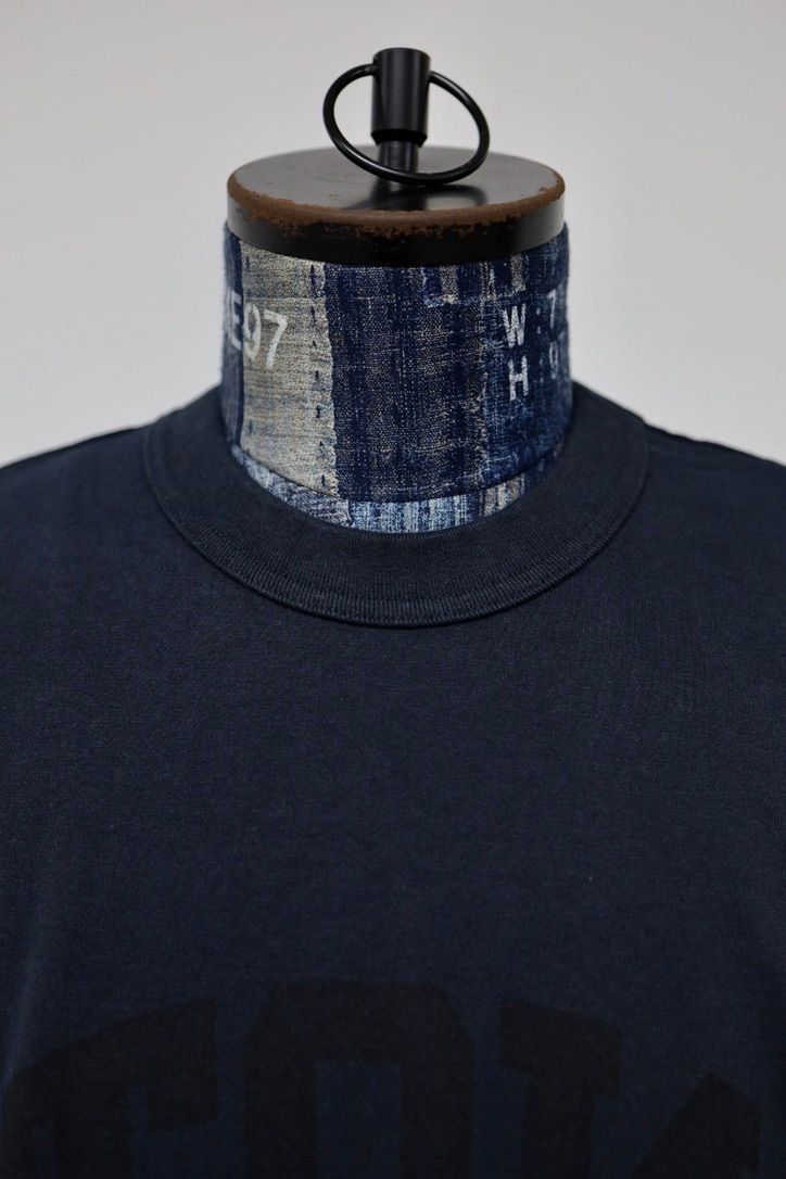 blurhms ROOTSTOCK ブラームスルーツストック 26SS NOT-PRINCE 88/12 Print Tee WIDE(bROOTS25S36S26B)NIGHT BLACK x BLACK☆4月17日(金)新作発売！