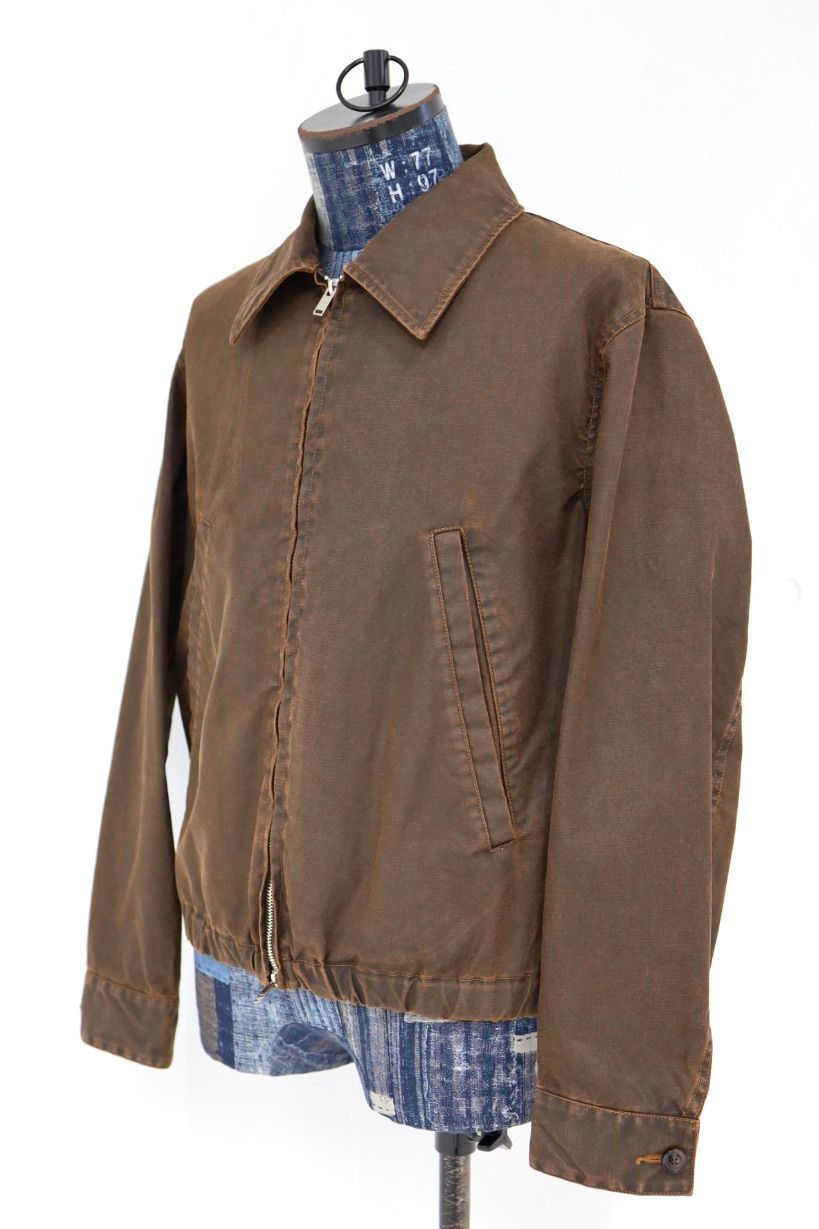 YOKE 26SS Coating Cotton Drizzler Jacket(YK26SS01183B)BROWN☆2月14日(土)発売！