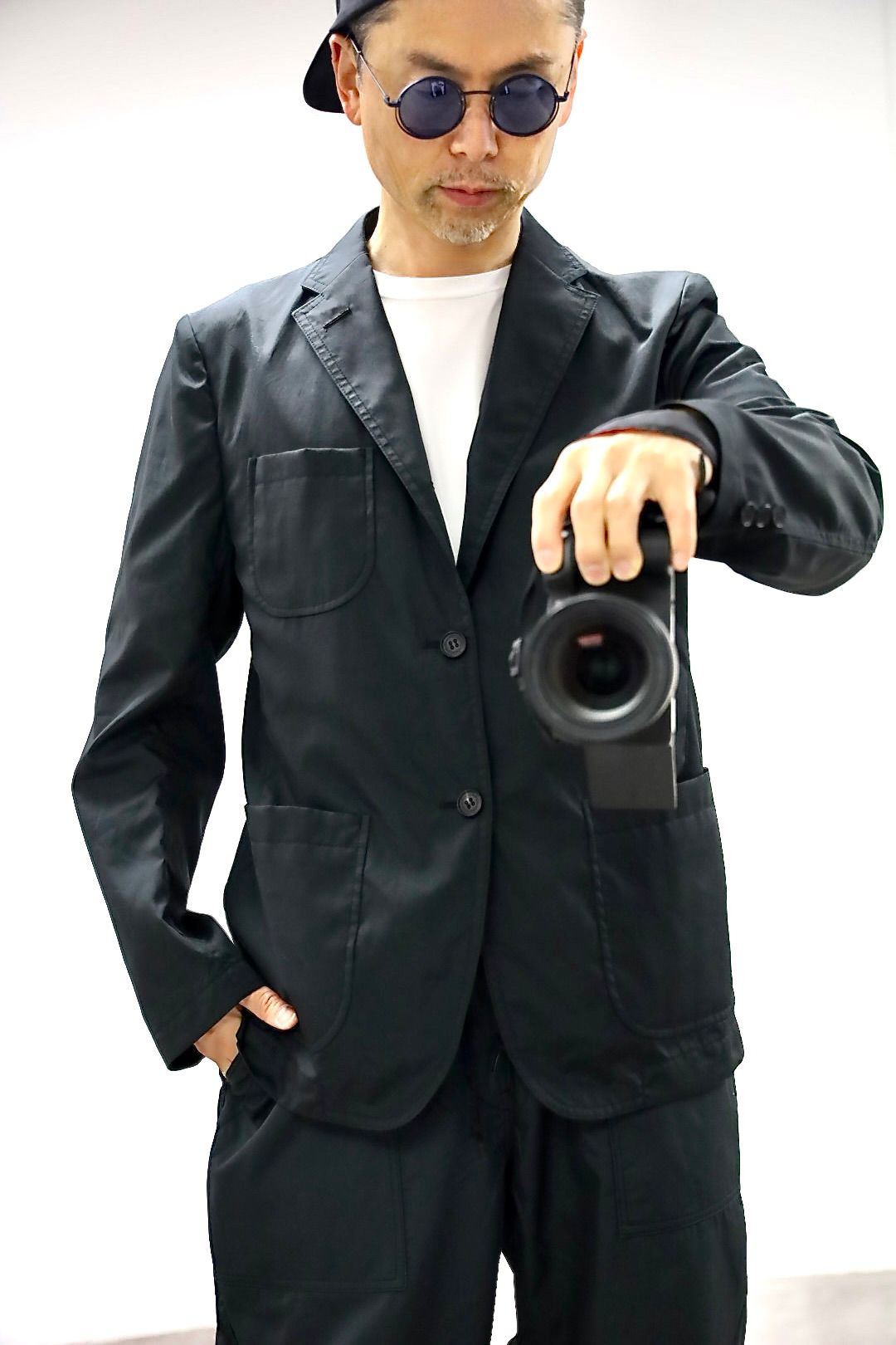 COMME des GARCONS HOMME 26SS 綿ブロード3Bジャケットスタイル