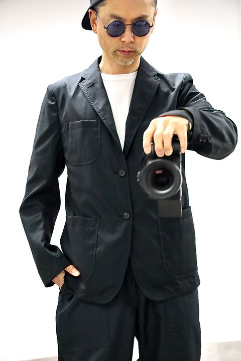 COMME des GARCONS HOMME 26SS 綿ブロード3Bジャケットスタイル