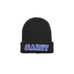 セントマイケル25AW SEGAコラボ SG_KNIT CAP /SAINT SEGA (SM-HR1-0000-C65)BLACK☆11月8日(土)発売！