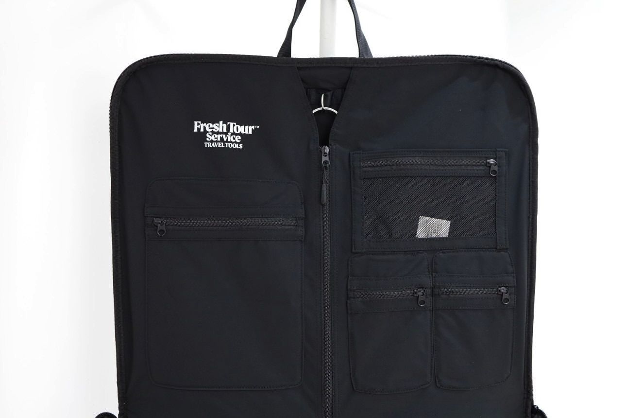 フレッシュサービス MULTI POCKET GARMENT BAG(FSP253-90065B)BLACK