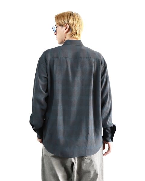 YOKE 新作PLAID JACQUARD SHIRT style.2024.2.23