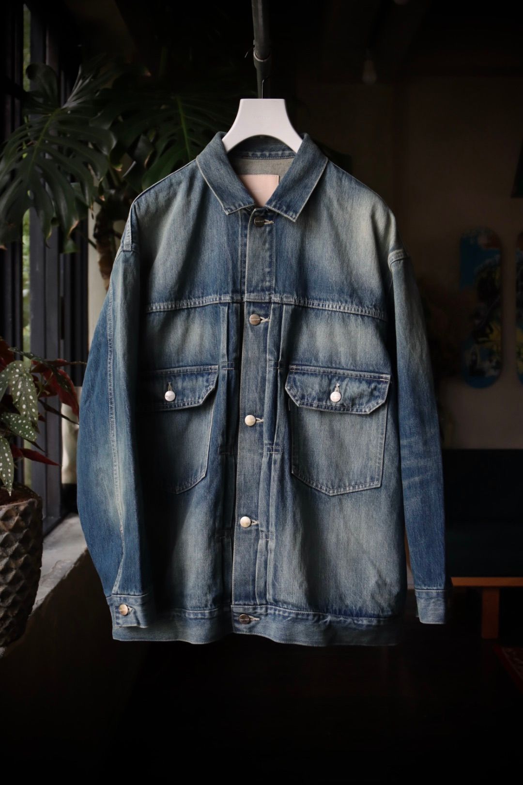 Graphpaper - グラフペーパー23AW Selvage Denim Jacket(GU233