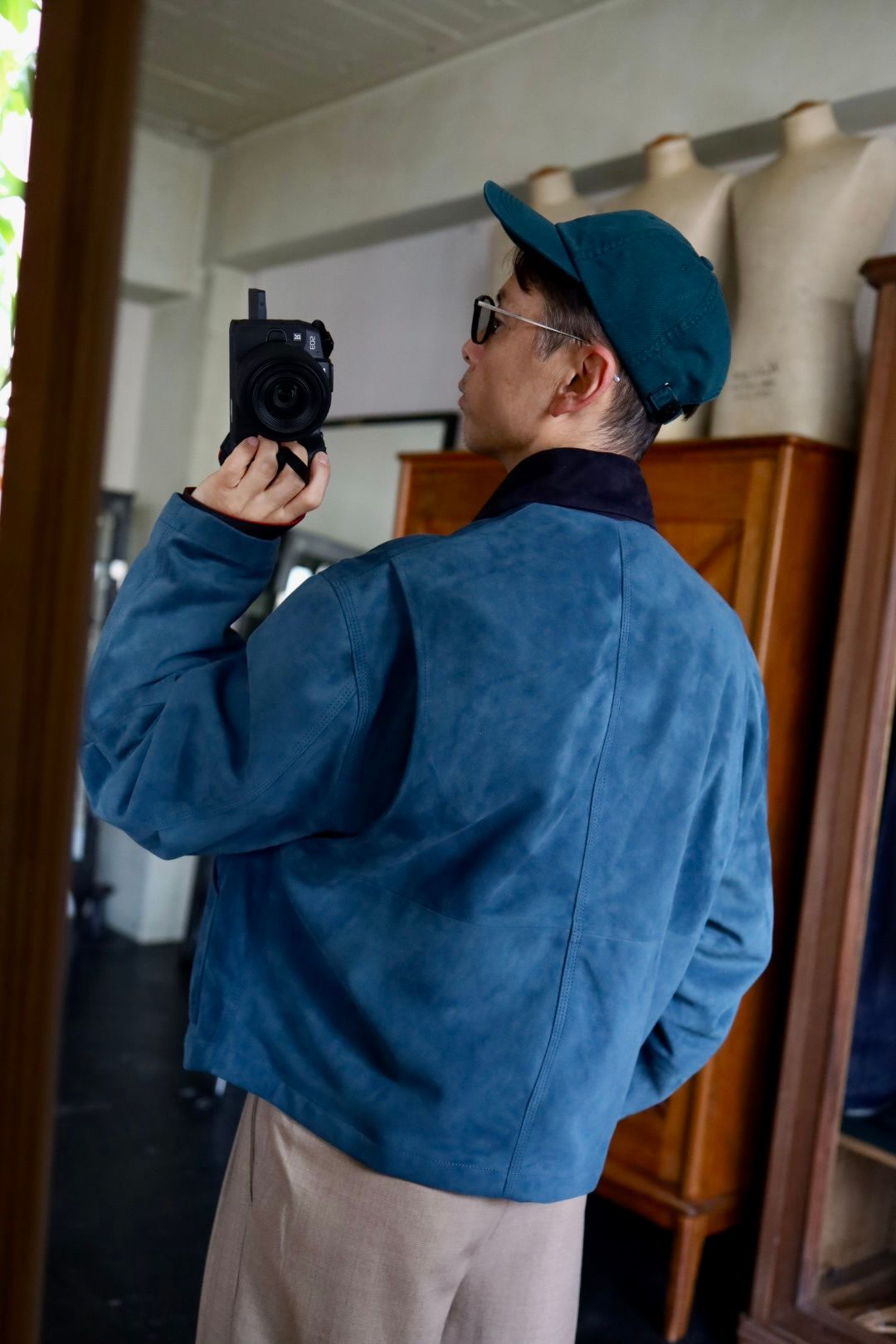 YOKE ヨーク26SS Goat Suede Work Jacketスタイル