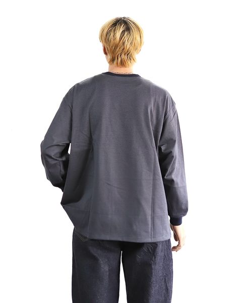 Graphpaper 24SS 新作Narrow Border L/S Tee style 2024.3.1