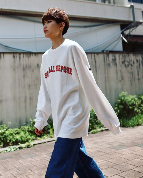 SEDAN ALL-PURPOSE 新作Arch Logo L/S Tee style.2023.7.28