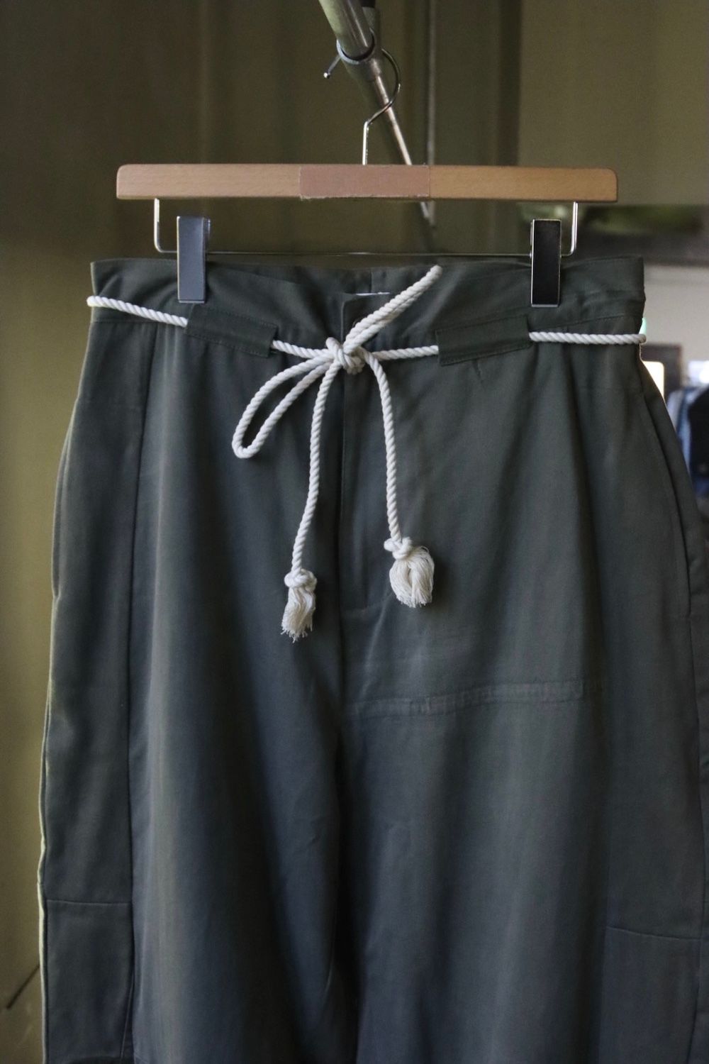 シーオール22AW RECONSTRUTED MILITARY JUDO PANTS(SAU21 MR694)SIZE 3-B