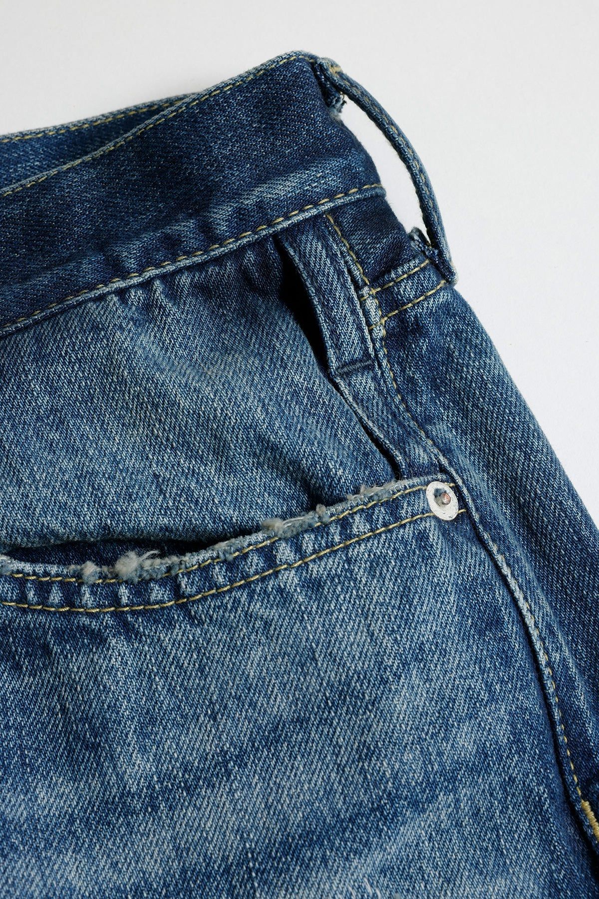 ファンダメンタル デニムパンツ CLASSIC FIT DENIM CS130 (FA25MG130)INDIGO
