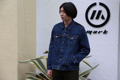 JUNYA WATANABE COMME des GARCONS MAN 綿デニム×ウールツイルチェックLevi′s Wネームジャケット style.2020.11.23.