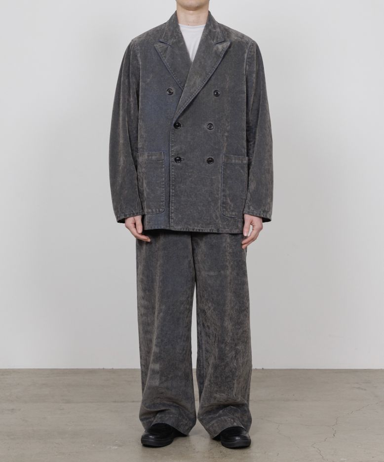 マーカ 26AW RELAXED FIT W.B JACKET(M26C09JK01C) GRAY ☆新作発売！