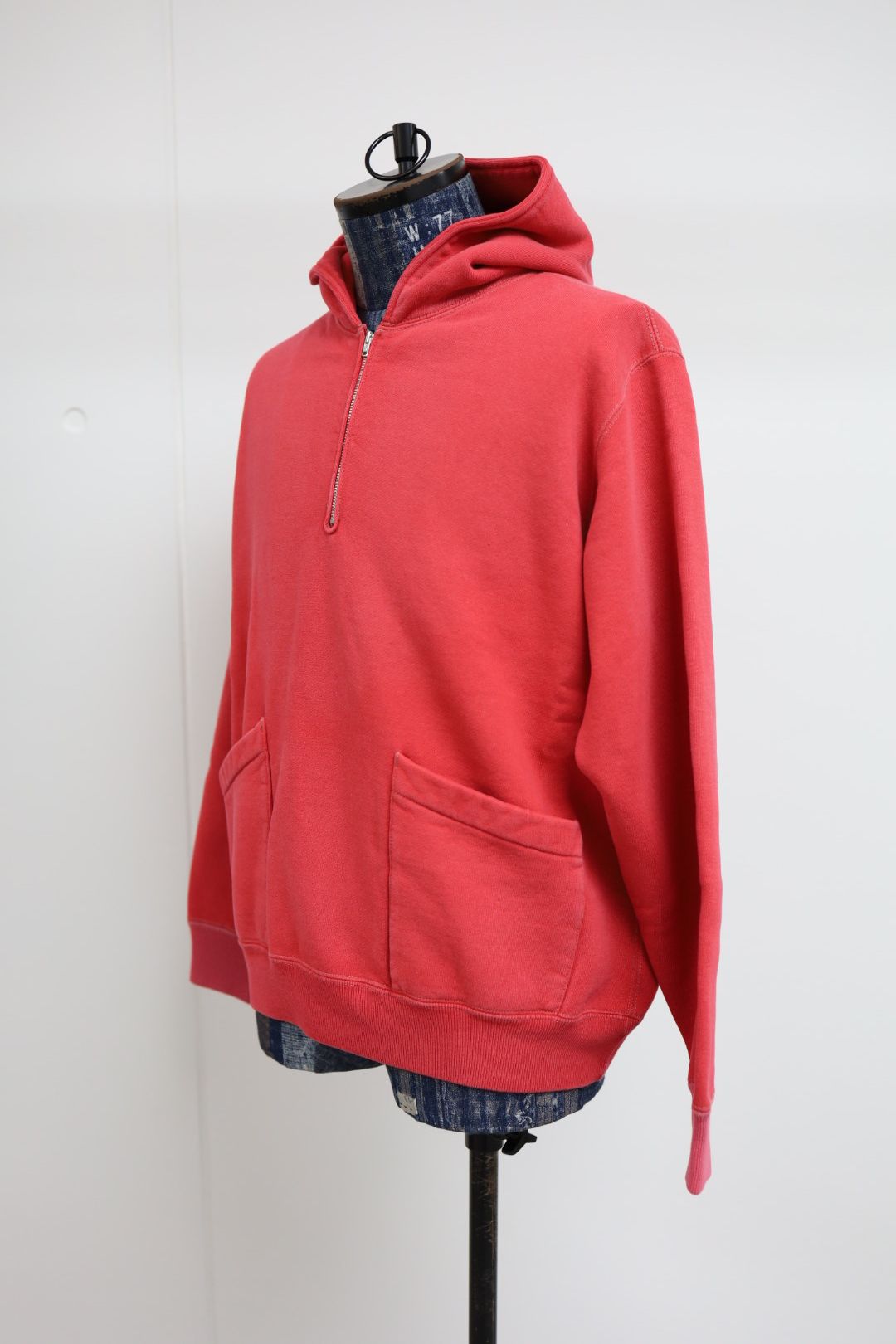 アプレッセ 2026 STYLE1 Vintage Sailor Hood Half Zip Sweatshirt (26SAP-05-13)RED☆1月24日(土)発売！