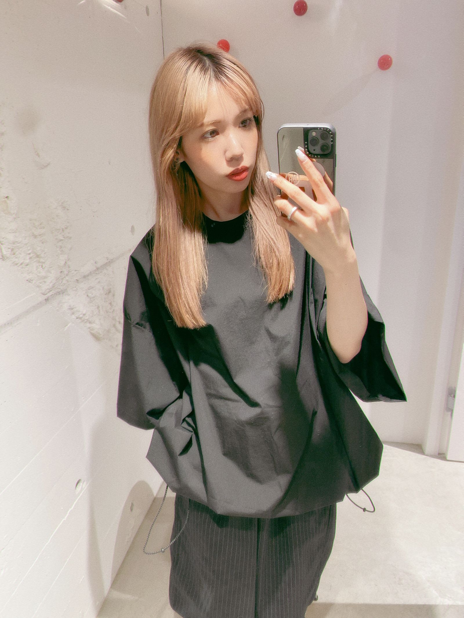 S.F.C 24SS エスエフシー BIG NYLON SS TEE(SFCSS24S05)Black☆3月30日(土)発売！
