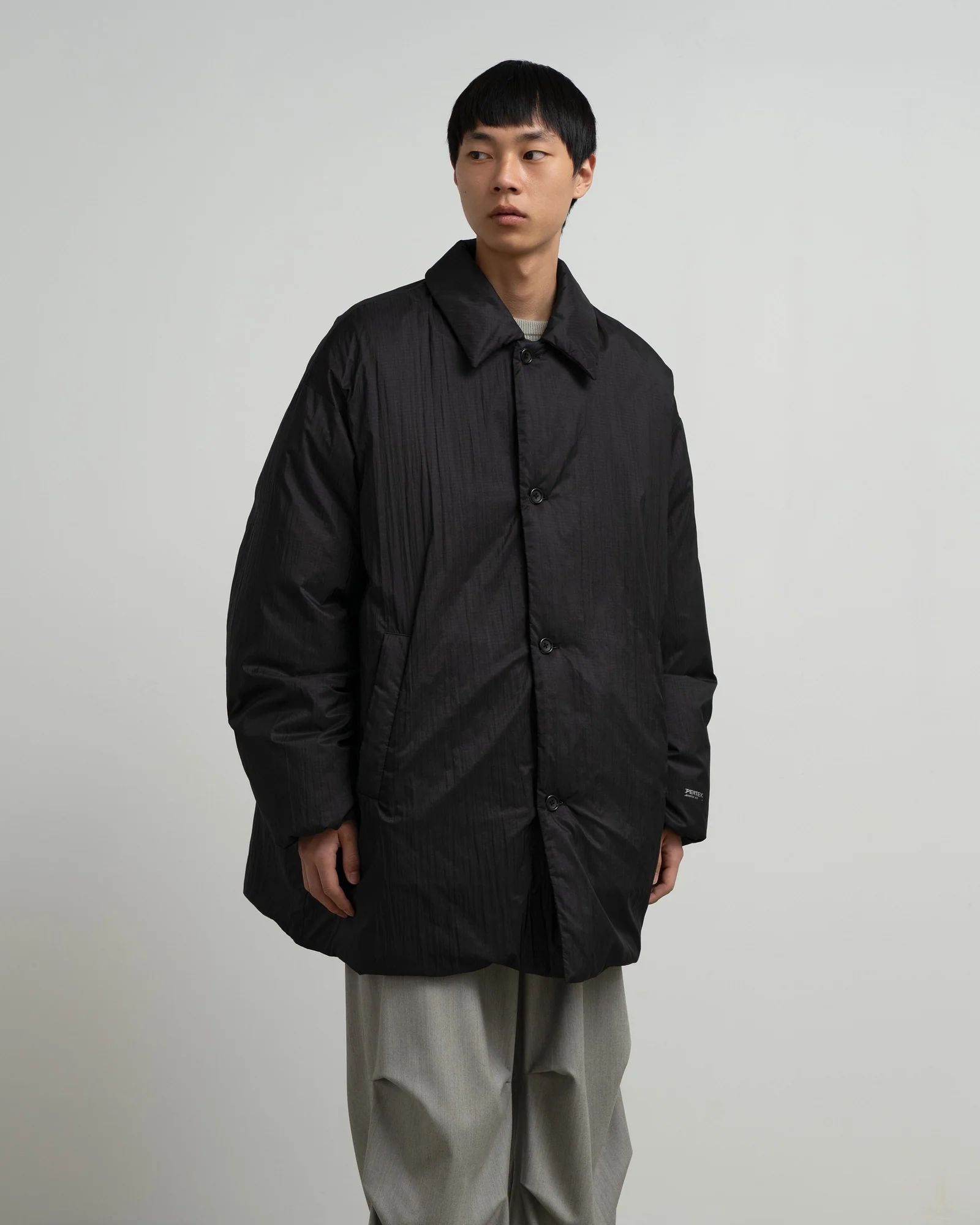 グラフペーパー PERTEX® QUANTUM AIR Bal Collar Down Coat(GM263-10280)BROWN☆9月26日(土)発売！