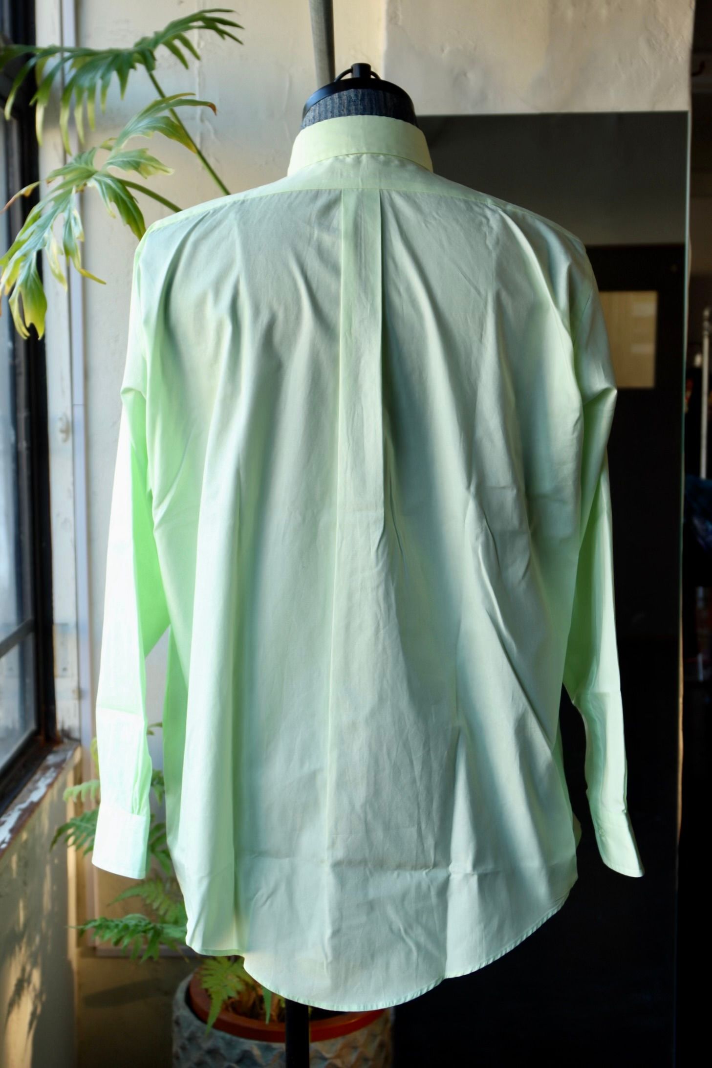 ファウンダ 25SS REGULAR COLLAR SHIRT(015FD251014)GREEN